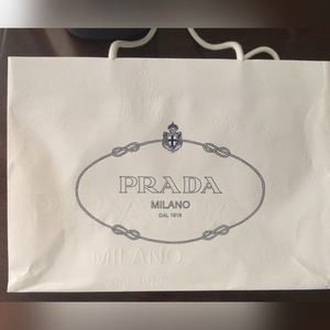 Prada shopping bag